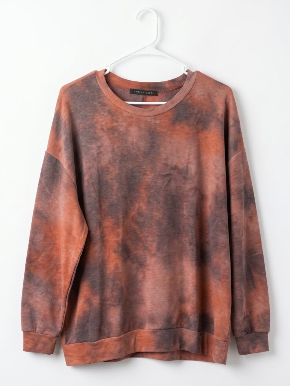 Relaxed oversized tie-dye sweatshirt by Chris & Carol SUPER SOFT